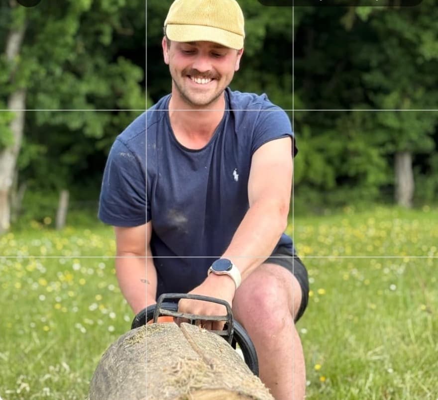 Romain Glémain, artisan menuisier fondateur de Ouest Menuiserie Générale