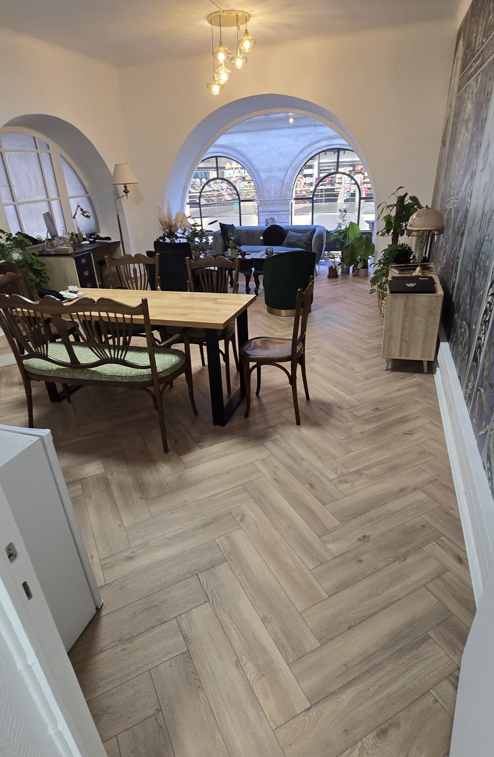 Un parquet en bâton rompu